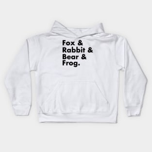 Br'er... (Black Text) Kids Hoodie